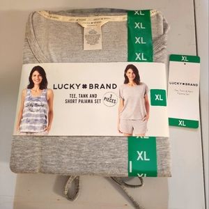 Lucky Brand Three-Piece Pajama Set NWT